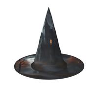 DDSFvbv Chapeau de sorcière pour Halloween, accessoire de cosplay, déguisement, décorations de vacances, taille unique
