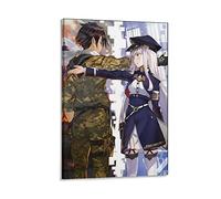 DDSS Poster d'anime 86 Eighty Six - Impression sur toile pour décoration de chambre et de bureau - 40 x 60 cm