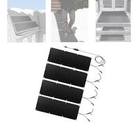 DDSTTLK Tapis de déneigement - Tapis électriques antidérapants for escaliers et extérieur - Déneigement Rapide et Efficace(30x90cmx4Pcs)