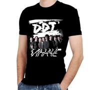 Ddt Band Russian Band Black Mens T-Shirt Rock Band Black XL Size XL