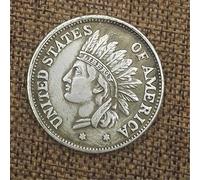 DDTing Morgan 1851 Pièce de monnaie d'un dollar - Ancienne pièce de monnaie américaine, Dollar Morgan américain, pièce commémorative non circulée, découvrez l'histoire