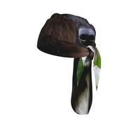 DDTKLSNV Cute Pet Terre-Neuve Dog Doo Rags pour homme, respirant et rafraîchissant - Casque de pirate - Doublure pour casque de cyclisme et moto