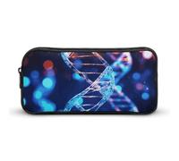 DDTKLSNV DNA Genetic Helix Trousse à crayons de grande capacité pour homme et femme