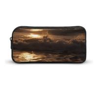 DDTKLSNV The Waves Are Moving Trousse à crayons de grande capacité pour homme et femme