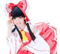 DDU Cosplay perruque for Touhou Project Hakurei Reimu