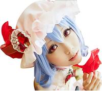 DDU Cosplay perruque for Touhou Project Remilia Scarlet