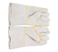 Ddujbtp 1. Gants résistants de 35 cm pour la manipulation des animaux de compagnie, anti-rayures, anti-morsures, protection des bras pour le toilettage agressif des chiens, gants de manipulation
