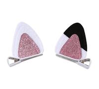 Ddujbtp Bandeau d'oreille en peluche pour cosplay, accessoire de fête, bal masqué, accessoires d'animation pour fille, pince à cheveux