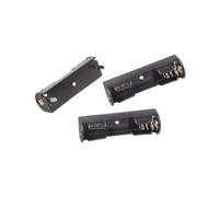 Ddujbtp Boîtier de batterie rechargeable 2 A - Bornes soudées - Boîtier d'alimentation pour appareils - Boîtier de batterie remplaçable pour haut-parleurs portables