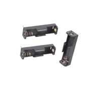 Ddujbtp Boîtier de batterie rechargeable 2 A - Bornes soudées - Boîtier d'alimentation pour appareils - Boîtier de batterie remplaçable pour haut-parleurs portables