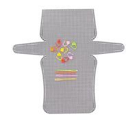 Ddujbtp Ensemble de feuilles de toile acrylique en maille pour la broderie et le bricolage, le tissage au crochet, sac à bandoulière, sac à main, projets d'artisanat, Lot de 2 de taille moyenne