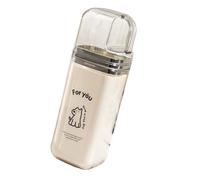 Ddujbtp Étui de rangement 3 en 1 pour brosse à dents de voyage avec couvercle étanche pour bain de bouche et voyage d'affaires hygiénique avec compartiments, Petite laine, Taille unique