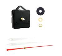 Ddujbtp Kit de mécanisme d'horloge à quartz alimenté par piles - Mouvement d'horloge de rechange long et court - Pièces de rechange pour arbre long et court