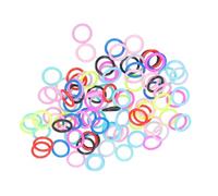 Ddujbtp Lot de 100 bandes de pied pour pigeons parfaites pour l'entraînement avec construction en caoutchouc confortable