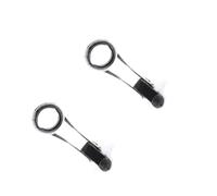 Ddujbtp Lot de 2 anneaux pour canne à pêche - Guide pliable et pliable