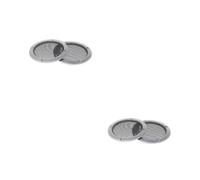Ddujbtp Lot de 2 grilles de protection pour caisson de basses de 7,6 cm en maille d'acier pour thermostat Decora Smart Home