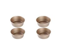 Ddujbtp Lot de 2 moules à air anti-adhésifs pour hamburger chignon en acier au carbone pour la cuisson de gâteaux et hamburgers