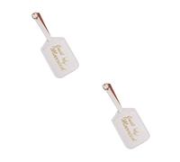 Ddujbtp Lot de 4 valises en cuir synthétique pour mariage, cadeau de mariage, accessoire de voyage pour femmes, hommes, amoureux, couples