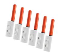 Ddujbtp Lot de 6 bâtons lumineux LED étanches pour canne à pêche de nuit