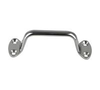 Ddujbtp Main courante de bateau de 15,2 cm avec poignée en acier de 15,2 cm - Main courante marine en acier - Convient pour pont de yacht et poignée de bateau de pêche confortable
