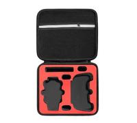 Ddujbtp Mallette de transport rigide et portable - Boîte de rangement carrée noire pour 3 accessoires