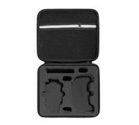 Ddujbtp Mallette de transport rigide et portable - Boîte de rangement carrée noire pour 3 accessoires