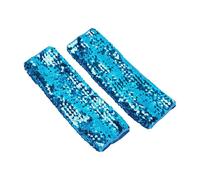 Ddujbtp Manchons de bras à paillettes scintillantes pour tenues de festival, pour divers événements et fêtes, D, taille unique