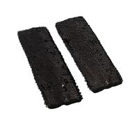 Ddujbtp Manchons de bras à paillettes scintillantes pour tenues de festival, pour divers événements et fêtes, Noir , taille unique