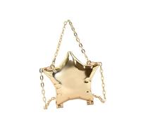 Ddujbtp Mini sac à bandoulière tendance avec chaîne, petit sac de soirée, sac à main à bandoulière pour femmes qui aiment se démarquer, doré, 02style, Organiseur de sac