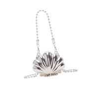 Ddujbtp Mini sac à bandoulière tendance avec chaîne, petit sac de soirée, sac à main à bandoulière pour femmes qui aiment se démarquer, Argenté., 02style, Organiseur de sac