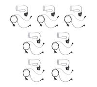 Ddujbtp Oreillettes pour Talkies Tube Casque pour MTP850 TRBO XPR6550 XPR7550 XPR7580 XPR7380 APX6000 Microphones