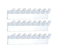 Ddujbtp Organisateur mural transparent pour colliers, boucles d'oreilles, bracelets, bagues et boucles d'oreilles