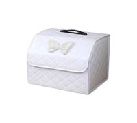 Ddujbtp Organiseur de coffre de voiture à compartiments multiples pour économiser de l'espace - Solution de rangement en cuir pour améliorer l'ordre du coffre