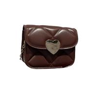 Ddujbtp Petit sac à bandoulière matelassé, sac à bandoulière tendance, sac à main pour téléphone, portefeuille, sac à main pour femme pour tous les jours et occasions spéciales, marron, Organiseur de