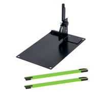 Ddujbtp Planche de correction de posture de golf en fer léger Outil d'entraînement pour améliorer la stabilité du swing Outil d'entraînement de golf portable