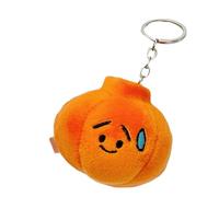 Ddujbtp Porte-clés mignon en forme de légume en forme d'ail pour sac à dos pendentif pour décoration de sac et accessoires, Citrouille sans voix, Organiseur de sac