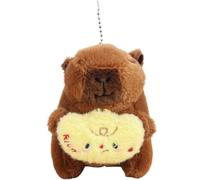 Ddujbtp Porte-clés Zen Capybara en peluche pour sac à main, accessoire symbolisant la paix et la chance pour le Nouvel An, 2style, Organiseur de sac