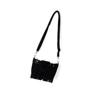 Ddujbtp Sac à bandoulière pour femme style coréen pour tous les jours, Noir