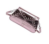 Ddujbtp Sac à bandoulière tendance en polyuréthane avec rivets pour femmes et filles, sac à bandoulière décontracté, sac à main pour un usage quotidien, rose, Organiseur de sac