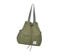 Ddujbtp Sac à dos avec cordon de serrage - Grande capacité - Sac à dos décontracté - Sac d'école - Sac de voyage pour adolescents, vert militaire, Organiseur de sac