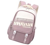 Ddujbtp Sac à dos d'école, sac à dos d'ordinateur portable en nylon pour adolescent, sac à dos décontracté, sac à dos de voyage pour garçons et filles, violet, Organiseur de sac