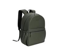 Ddujbtp Sac à dos unisexe décontracté pour un usage quotidien et en voyage, résistant à l'eau, grande capacité, sac à dos d'école avec compartiment pour ordinateur portable, vert militaire, Organiseur