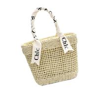 Ddujbtp Sac à main élégant en paille au design creux - Plusieurs options de transport - Sac à bandoulière de voyage pour le shopping ou les voyages à la plage, beige, L, Organiseur de sac