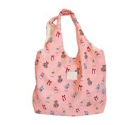 Ddujbtp Sac à main tendance en toile pour femme, grande capacité, décontracté, pour la plage et une utilisation quotidienne, Poupée Fondation, Organiseur de sac