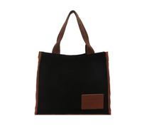 Ddujbtp Sac de banlieue pratique en toile pour femme, léger et spacieux, sac à main décontracté pour le travail, l'université, un usage quotidien, Noir , Organiseur de sac