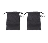 Ddujbtp Sac de rangement avec doublure douce protectrice pour un rangement léger et solide avec cordon de serrage, Sac pour boîtier et télécommande