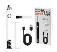 Ddujbtp Stylo de modelage de cire portable avec fonction de chaleur rapide Outil de sculpture de cire pour divers matériaux dans des projets créatifs Outil professionnel de bijoux