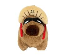 Ddujbtp Zen Capybara Porte-clés en peluche pour sac à main Décoration Accessoires symbolisant la paix et la chance pour le Nouvel An, 13Style, Organiseur de sac