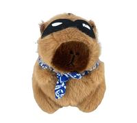 Ddujbtp Zen Capybara Porte-clés en peluche pour sac à main Décoration Accessoires symbolisant la paix et la chance pour le Nouvel An, 12style, Organiseur de sac