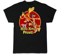 ddvvtuuwh Hong Kong Phooey T Shirt - 70's Cartoon -
